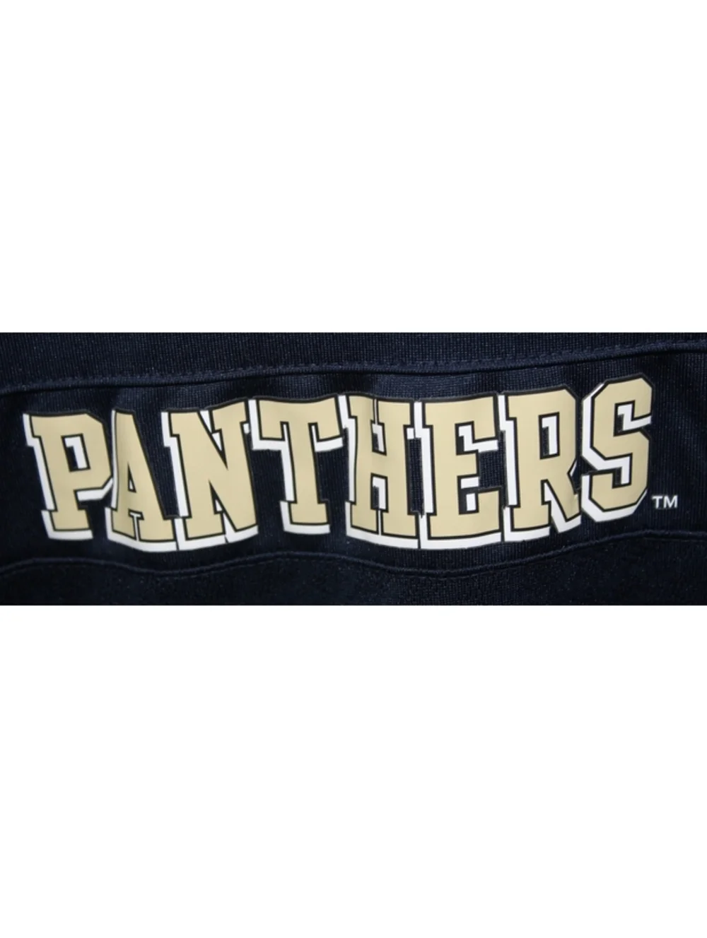 University of Pittsburgh Pitt Panthers Nike Dri-Fit Polo Shirt Mens Medium Navy